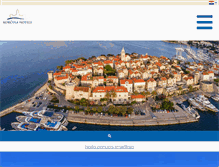 Tablet Screenshot of korcula-hotels.com